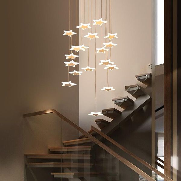pendant lamps modern minimalist stairwell chandelier led restaurant creative personality back star acrylic aisle nordic bar table lamp
pendant lamps modern minimalist stairwell chandelier led restaurant creative personality back star acrylic aisle nordic bar table lamp