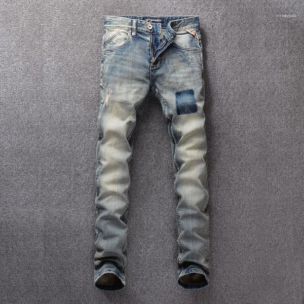 men's jeans italian vintage style fashion men retro washed slim fit classical denim pants hombre streetwear hip hop1, Blue
men's jeans italian vintage style fashion men retro washed slim fit classical denim pants hombre streetwear hip hop1, Blue