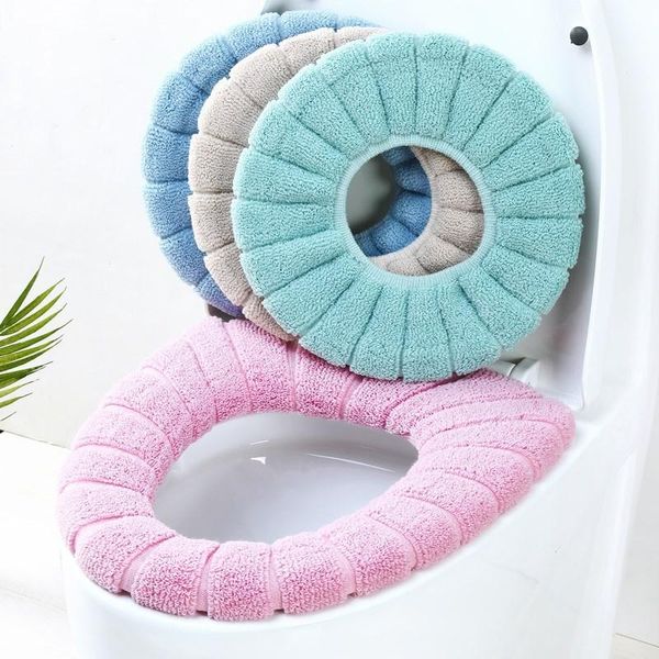 toilet seat covers elastic thickened gasket universal cushion washable autumn and winter cover
toilet seat covers elastic thickened gasket universal cushion washable autumn and winter cover