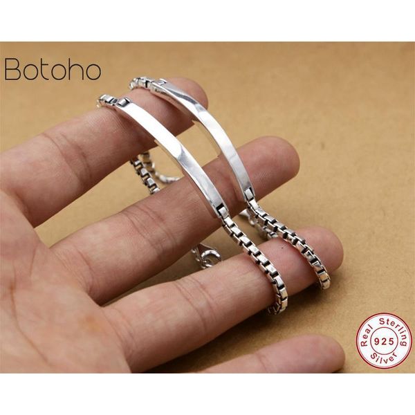 cuff 925 sterling silver mens bracelet couple charm custom personalized id girlfriend gift jewelry, White
cuff 925 sterling silver mens bracelet couple charm custom personalized id girlfriend gift jewelry, White