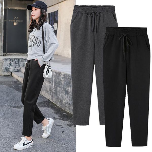 women's pants & capris casual women plus size trousers autumn winter fashion harem high waist loose female ankle-length extra large, Black;white
women's pants & capris casual women plus size trousers autumn winter fashion harem high waist loose female ankle-length extra large, Black;white
