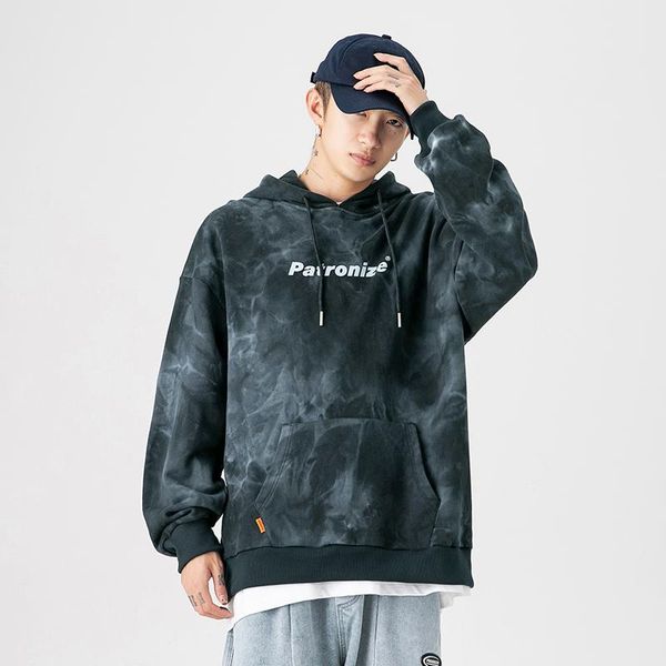 men's hoodies & sweatshirts 2021 autumn and winter trendy brand cool tie-dye hooded sweater couple hoodie, Black
men's hoodies & sweatshirts 2021 autumn and winter trendy brand cool tie-dye hooded sweater couple hoodie, Black