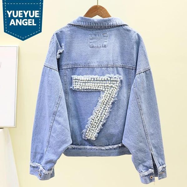 women's jackets women spring jacket fashion beading hole ripped denim short coat female street loose long sleeve boyfriend jaqueta outw, Black;brown
women's jackets women spring jacket fashion beading hole ripped denim short coat female street loose long sleeve boyfriend jaqueta outw, Black;brown