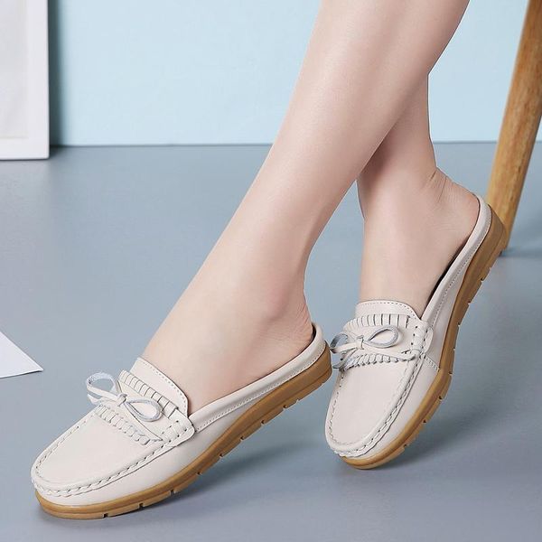 slippers women casual cow leather trend light arrival antiskid wear resisting sewing female loafer shoes summer grace flats, Black
slippers women casual cow leather trend light arrival antiskid wear resisting sewing female loafer shoes summer grace flats, Black