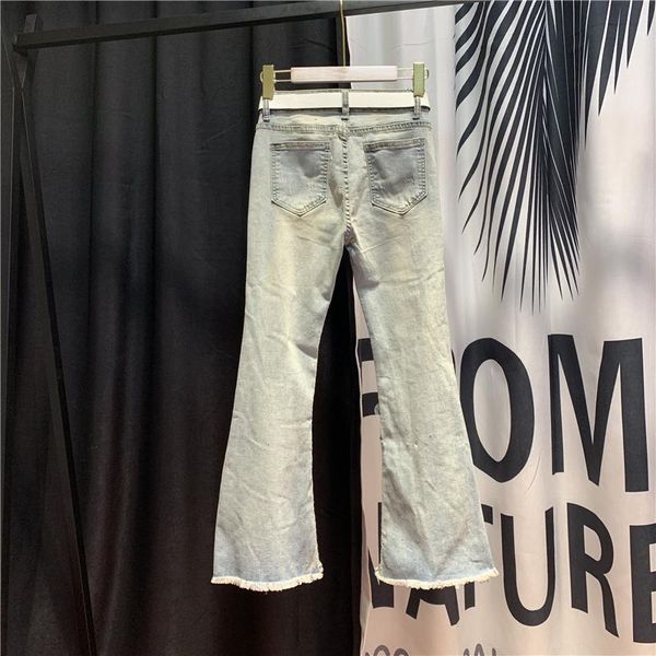 women's jeans fashion chic flare woman spring summer high waist beading embroidery denim ankle-length pants vintage blue tassel
women's jeans fashion chic flare woman spring summer high waist beading embroidery denim ankle-length pants vintage blue tassel