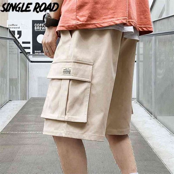 single road mens cargo shorts summer side pockets hip hop short pants male japanese streetwear casual for 210716, White;black
single road mens cargo shorts summer side pockets hip hop short pants male japanese streetwear casual for 210716, White;black