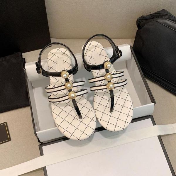 sandals brand sandalias sweet pearl flat summer sandálias femininas flip flop women shoes luxury design chaussure femme, Black
sandals brand sandalias sweet pearl flat summer sandálias femininas flip flop women shoes luxury design chaussure femme, Black