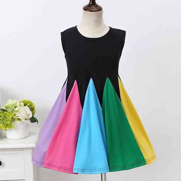 fashion rainbow girls spring summer girl dresses toddler clothes kids for birthday party children clothing size 2 6y, Red;yellow
fashion rainbow girls spring summer girl dresses toddler clothes kids for birthday party children clothing size 2 6y, Red;yellow