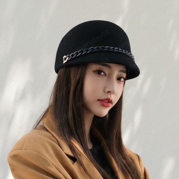 autumn winter color acrylic chain wool lady leisure equestrian hat women visors cap, Blue;gray
autumn winter color acrylic chain wool lady leisure equestrian hat women visors cap, Blue;gray