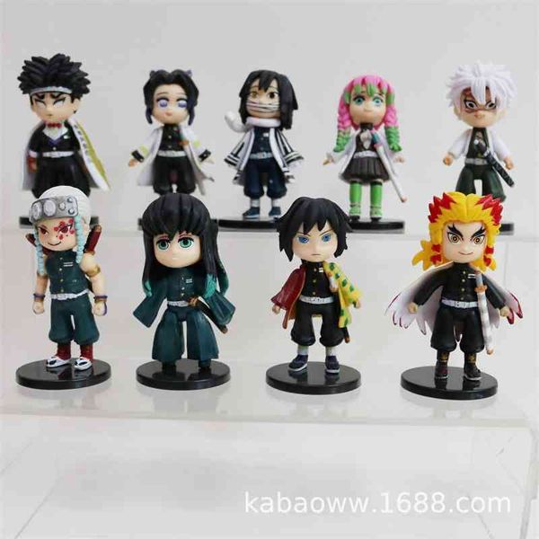 no. 2 9 ghost killing blade hand-made animation you bean charcoal zhilang model toy twist doll cake ornament 
no. 2 9 ghost killing blade hand-made animation you bean charcoal zhilang model toy twist doll cake ornament