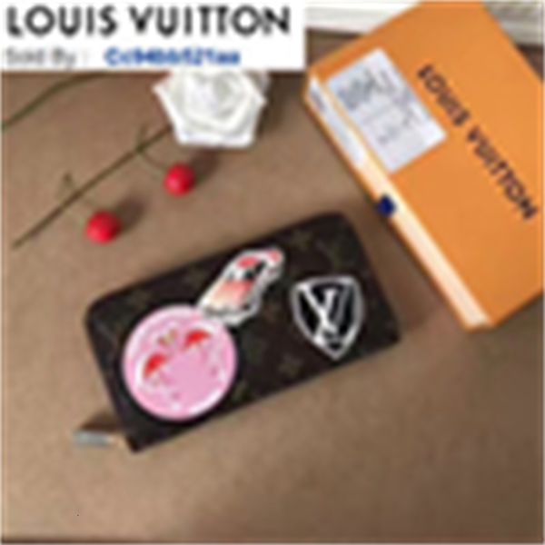 card brand chain designer luxury key m62149 printed wallet zip wallet phone pink women pouches real leather holders long wallets cases purse, Red;black
card brand chain designer luxury key m62149 printed wallet zip wallet phone pink women pouches real leather holders long wallets cases purse, Red;black