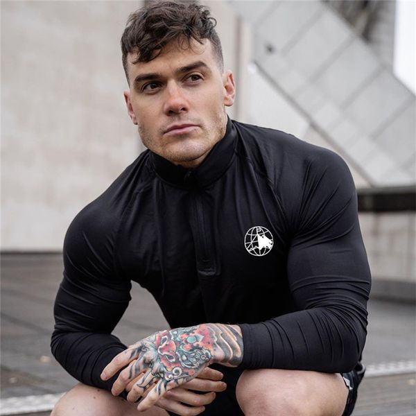 2021 new elastic long t breathable t-shirt homme shirt men fitness summer printing gyms tight 1owx, White;black
2021 new elastic long t breathable t-shirt homme shirt men fitness summer printing gyms tight 1owx, White;black