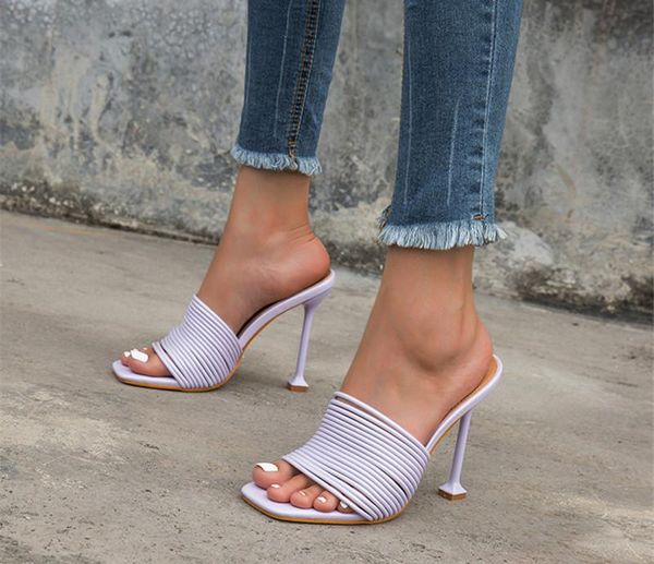 slippers 2021 square toe womens slipper shoes summer mules sandals multi knot high heel slides ladies rome women, Black
slippers 2021 square toe womens slipper shoes summer mules sandals multi knot high heel slides ladies rome women, Black