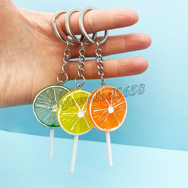 creative fruit lollipop keychain resin lemon pendant key chain fashion small bag car pendant ornament jewelry accessories gift, Slivery;golden
creative fruit lollipop keychain resin lemon pendant key chain fashion small bag car pendant ornament jewelry accessories gift, Slivery;golden