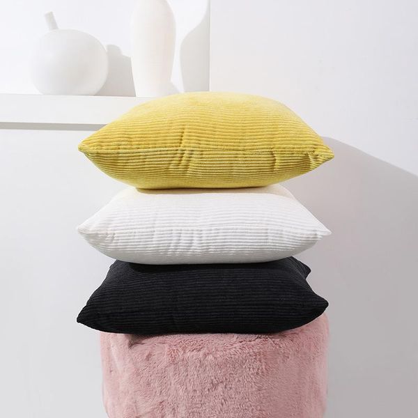 cushion/decorative pillow thick solid 3d stripe sofa cushion cover 45cm corduroy decotative bed seat office bar pillowcase warm
cushion/decorative pillow thick solid 3d stripe sofa cushion cover 45cm corduroy decotative bed seat office bar pillowcase warm
