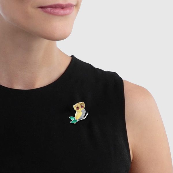 gem's ballet natural garnet agate animal pendant 925 sterling silver cute owl brooch for women fine jewelry, Gray
gem's ballet natural garnet agate animal pendant 925 sterling silver cute owl brooch for women fine jewelry, Gray
