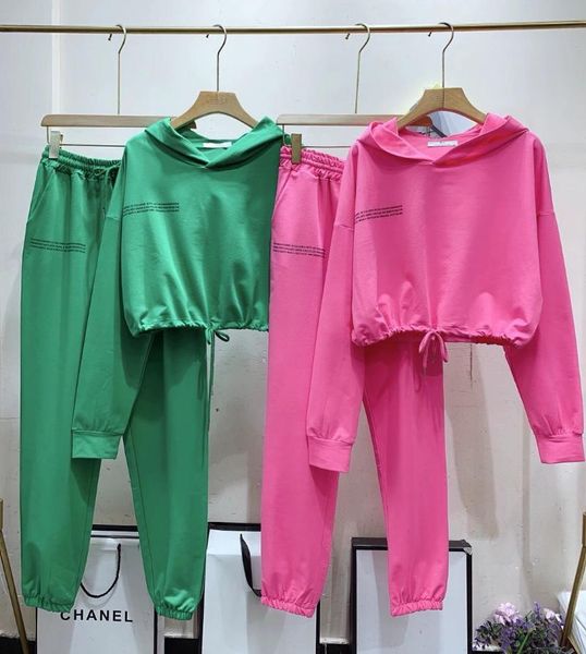 amolapha woman letters hoodies sweatshirts pants suits fashion bright color hooded jogger trousers sets, White
amolapha woman letters hoodies sweatshirts pants suits fashion bright color hooded jogger trousers sets, White