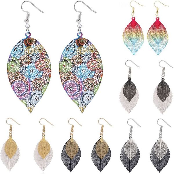 hollow leaf dangle chandelier earrings for women gilrs golden double layer leafage earring fashion jewelry gifts, Silver
hollow leaf dangle chandelier earrings for women gilrs golden double layer leafage earring fashion jewelry gifts, Silver