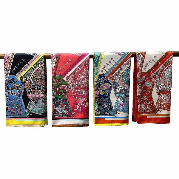 scarves 90cm big scarf lady silk hand towel travel wraps roll-hemmed handkerchief decorate valentines gift, Blue;gray
scarves 90cm big scarf lady silk hand towel travel wraps roll-hemmed handkerchief decorate valentines gift, Blue;gray