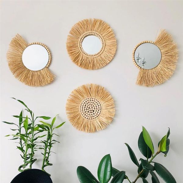 mirrors round rattan hanging mirror straw moroccan wood beads pendant acrylic decorative ornament for bedroom nursery gifts
mirrors round rattan hanging mirror straw moroccan wood beads pendant acrylic decorative ornament for bedroom nursery gifts