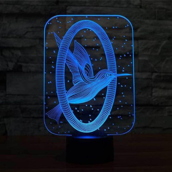 night lights hummingbird 3d light 7 colors changing led usb table lamp remote control touch base kids gift home decoration
night lights hummingbird 3d light 7 colors changing led usb table lamp remote control touch base kids gift home decoration