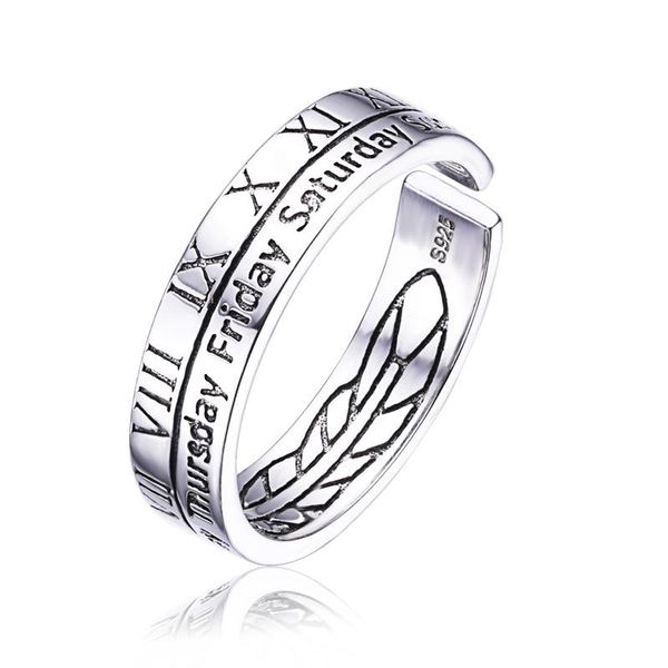 wedding rings punk ring sliver925 adjustable size date pattern engagement birthday gift for lover high-end led jewelry box, Slivery;golden
wedding rings punk ring sliver925 adjustable size date pattern engagement birthday gift for lover high-end led jewelry box, Slivery;golden