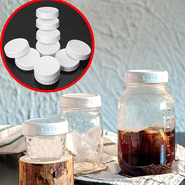 10 pack mason jar lids unlined ribbed plastic cup lid for regular mouth mason cannings leakproof storage bottle caps cover
10 pack mason jar lids unlined ribbed plastic cup lid for regular mouth mason cannings leakproof storage bottle caps cover