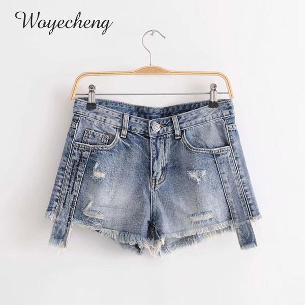 women's shorts fashion womens hole mini jeans hem cloth decoration broken ladies solid denim pantalon corto mujer ai-629, White;black
women's shorts fashion womens hole mini jeans hem cloth decoration broken ladies solid denim pantalon corto mujer ai-629, White;black
