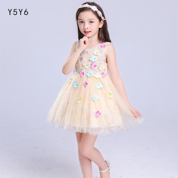 girl's dresses 2021 brand baby girl dress mesh lace puff princess party beauty wear children's performance clothing, Red;yellow
girl's dresses 2021 brand baby girl dress mesh lace puff princess party beauty wear children's performance clothing, Red;yellow