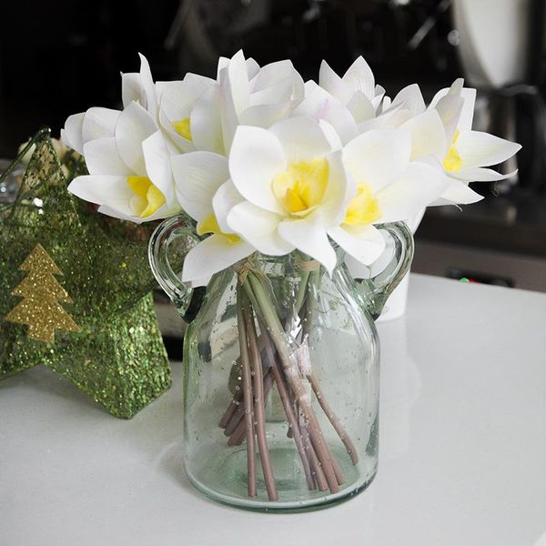 decorative flowers & wreaths latex real touch cymbidium flower bouquet 4 heads artifical decoration orchid for diy bride hand
decorative flowers & wreaths latex real touch cymbidium flower bouquet 4 heads artifical decoration orchid for diy bride hand
