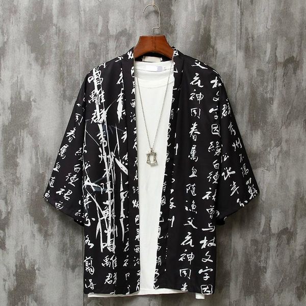 ethnic clothing japanese kimono cardigan men haori yukata male samurai costume characters printed jacket mens shirt 31328, Red
ethnic clothing japanese kimono cardigan men haori yukata male samurai costume characters printed jacket mens shirt 31328, Red