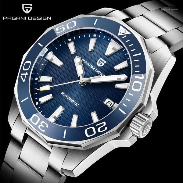 brand mechanical wristwatch luxury sapphire glass automatic watch stainless steel waterproof 100m watches men wristwatches, Slivery;brown
brand mechanical wristwatch luxury sapphire glass automatic watch stainless steel waterproof 100m watches men wristwatches, Slivery;brown