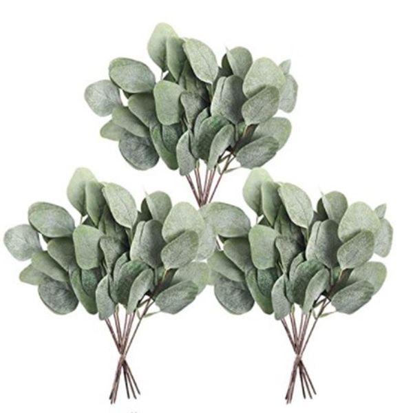 24pcs artificial eucalyptus leaves stems faux silver dollar eucalyptus plant branches for floral arrangement vase center
24pcs artificial eucalyptus leaves stems faux silver dollar eucalyptus plant branches for floral arrangement vase center