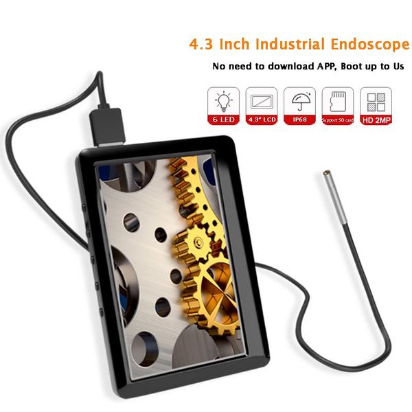 cameras 4.3 inch ips lcd screen 3.9mm hd 2.0mp industrial endoscope 6 led ip68 waterproof camera for pipeline drain sewer inspection
cameras 4.3 inch ips lcd screen 3.9mm hd 2.0mp industrial endoscope 6 led ip68 waterproof camera for pipeline drain sewer inspection