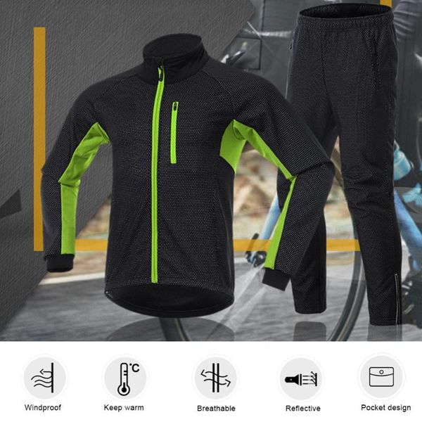 racing sets winter warm up thermal fleece cycling jacket bicycle mtb road bike clothing windproof waterproof long jersey, Black;blue
racing sets winter warm up thermal fleece cycling jacket bicycle mtb road bike clothing windproof waterproof long jersey, Black;blue
