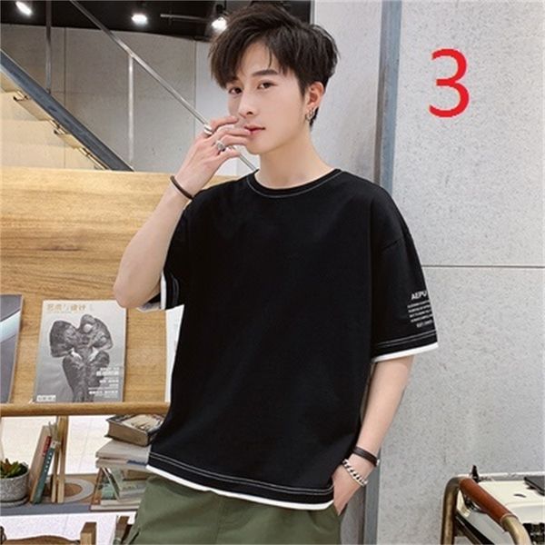 New 2021 Short-sleeved T-shirt Trends Large Size Men's Clothing Plus Fertilizer to Increase QGSS, White;black
New 2021 Short-sleeved T-shirt Trends Large Size Men's Clothing Plus Fertilizer to Increase QGSS, White;black