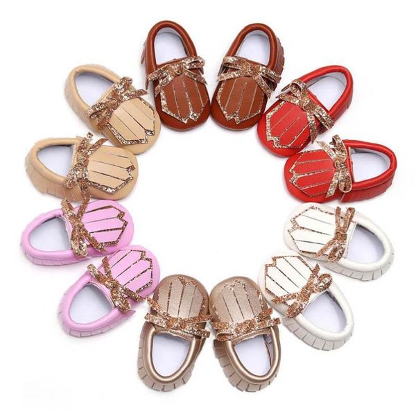 0-1t newborn shoes bowknot sequin toddler shoes leather moccasins soft first walking shoe tassels princess footwear
0-1t newborn shoes bowknot sequin toddler shoes leather moccasins soft first walking shoe tassels princess footwear