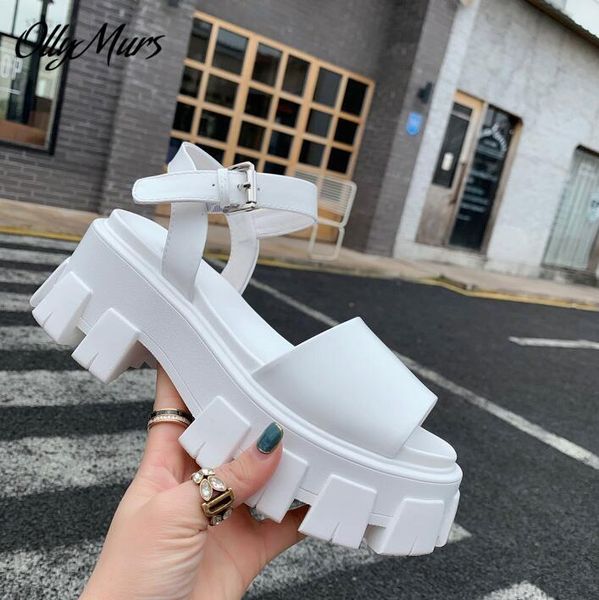 prowow new black white platform summer sandals buckle strap thick heel sandals shoes women
prowow new black white platform summer sandals buckle strap thick heel sandals shoes women