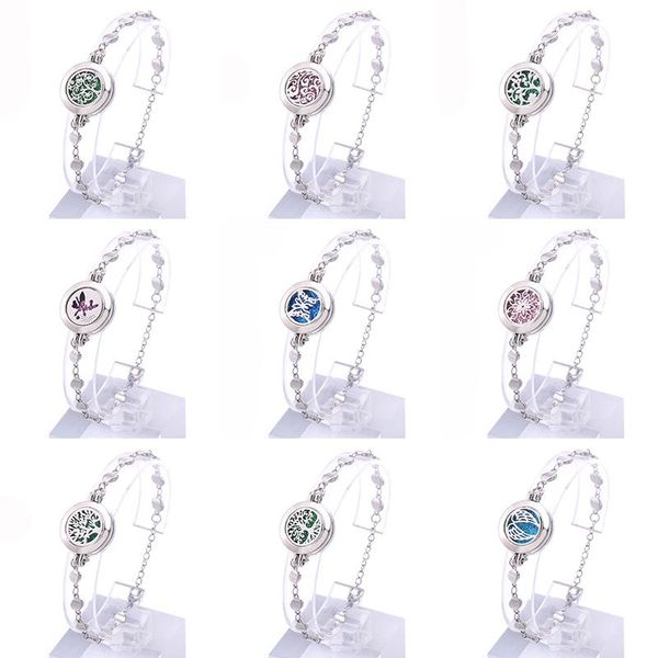 charm bracelets women locket bracelet stainless steel essential oil aroma perfume party surprise gift, Golden;silver
charm bracelets women locket bracelet stainless steel essential oil aroma perfume party surprise gift, Golden;silver