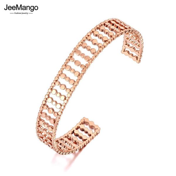 bangle jeemango trendy 316l stainless steel geometric open cuff bangles rose gold plated bohemia party jewelry for women jb21111, Black
bangle jeemango trendy 316l stainless steel geometric open cuff bangles rose gold plated bohemia party jewelry for women jb21111, Black