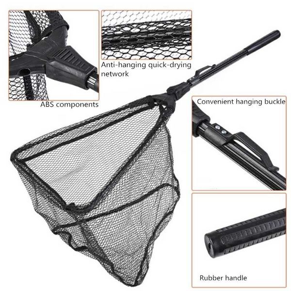 59cm 78cm foldable fishing net, triangle fishing net, short section portable outdoor tool
59cm 78cm foldable fishing net, triangle fishing net, short section portable outdoor tool