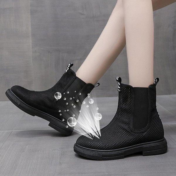 boots mesh women 2021 summer ladies sandals thick bottom breathable hollow net red all-match platform, Black
boots mesh women 2021 summer ladies sandals thick bottom breathable hollow net red all-match platform, Black