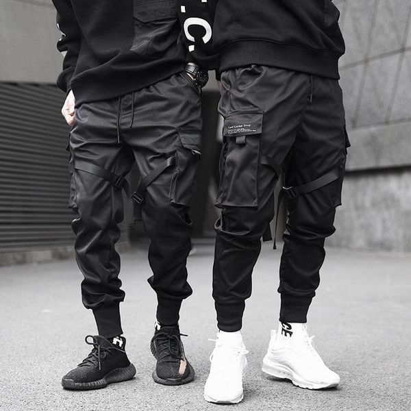 men's pants 2021 ribbons men jogger sweatpants cargo streetwear hip hop casual black harem male harajuku fashion trousers
men's pants 2021 ribbons men jogger sweatpants cargo streetwear hip hop casual black harem male harajuku fashion trousers