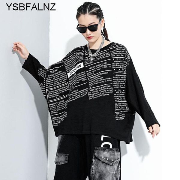 women's t-shirt letter patchwork t shirt women loose fashion personality all match batwing sleeve 2021 autumn tee o-neck bat hedging, White
women's t-shirt letter patchwork t shirt women loose fashion personality all match batwing sleeve 2021 autumn tee o-neck bat hedging, White