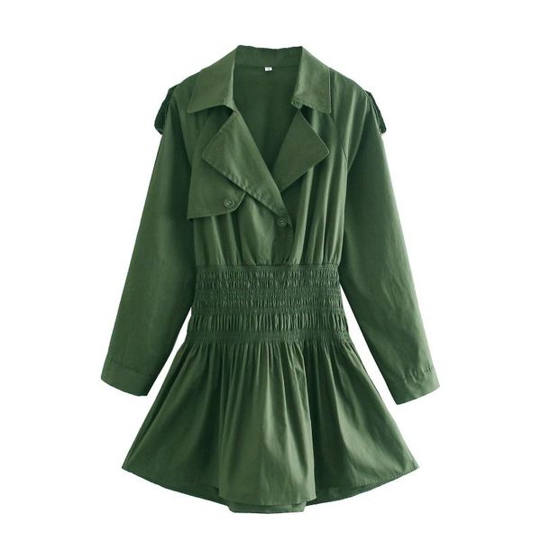 casual dresses wwj wind in the summer of 8051 europe and united states women's back waist army green long-sleeved dress, Black;gray
casual dresses wwj wind in the summer of 8051 europe and united states women's back waist army green long-sleeved dress, Black;gray