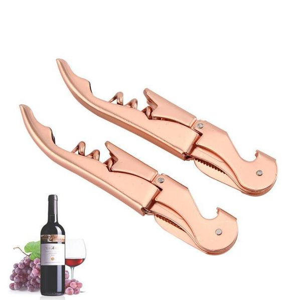 non-slip handle red wine opener stainless steel corkscrew knife pulltap double hinged beer bottle opener kitchen bar tool
non-slip handle red wine opener stainless steel corkscrew knife pulltap double hinged beer bottle opener kitchen bar tool
