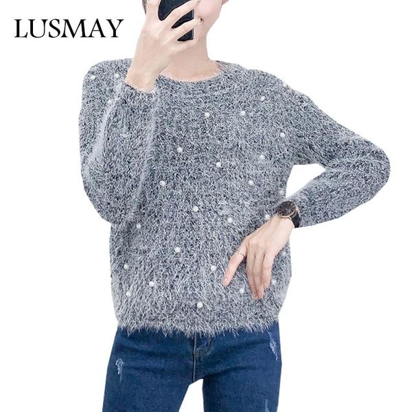 women's sweaters 2021 winter sweater women pullover fashion o neck beading plush fluffy jumper long sleeve casual white black
women's sweaters 2021 winter sweater women pullover fashion o neck beading plush fluffy jumper long sleeve casual white black