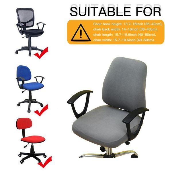 chair covers 1pcs computer cover stretchable split armchair polyester solid color seat for home office
chair covers 1pcs computer cover stretchable split armchair polyester solid color seat for home office