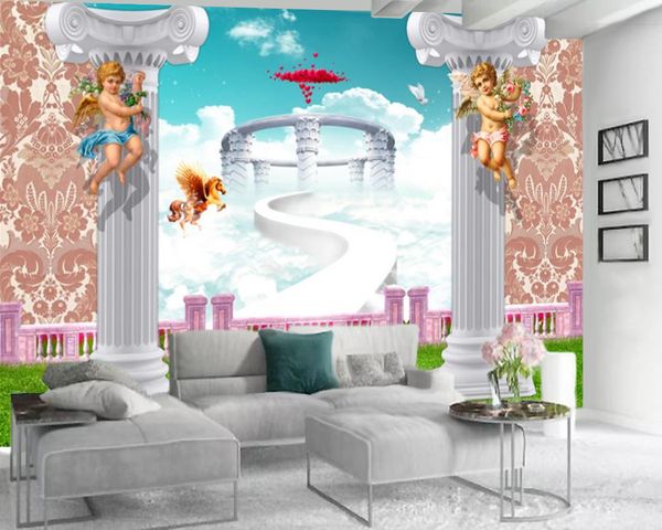 european wallpaper european roman column heaven angel 3d wallpaper interior decorative silk 3d mural wallpaper
european wallpaper european roman column heaven angel 3d wallpaper interior decorative silk 3d mural wallpaper