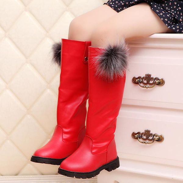 boots girl' fashion autumn winter princess knee-high pu leather ear fur warm snow for girls teenagers 4-15y, Black;grey
boots girl' fashion autumn winter princess knee-high pu leather ear fur warm snow for girls teenagers 4-15y, Black;grey